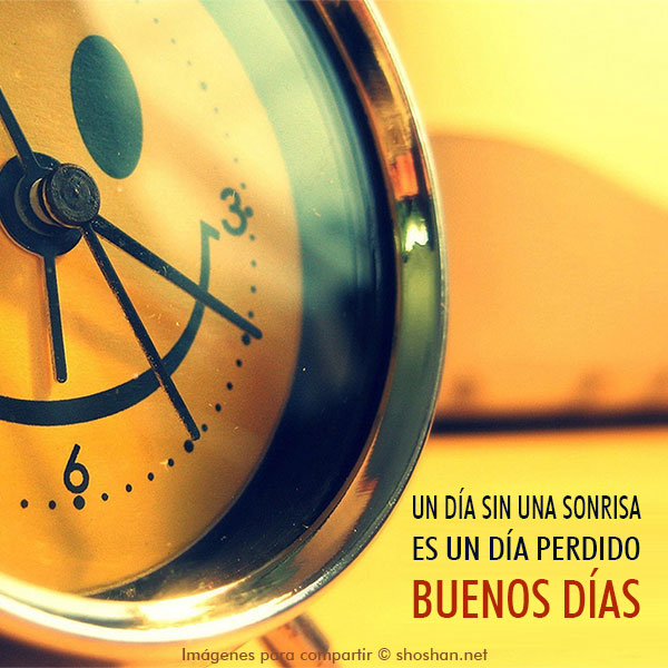 Reloj con sonrisas