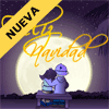 Luna llena en Navidad