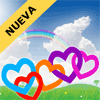 Corazones de colores
