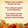 Hojas de otoño