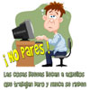 No pares de trabajar