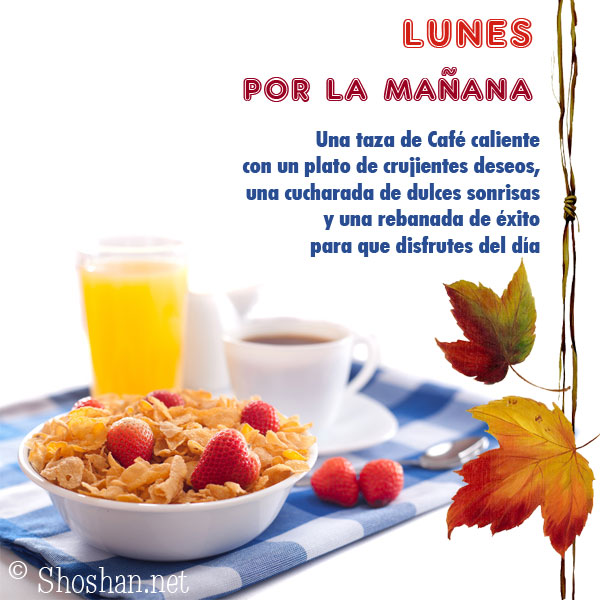 Desayuno del Lunes