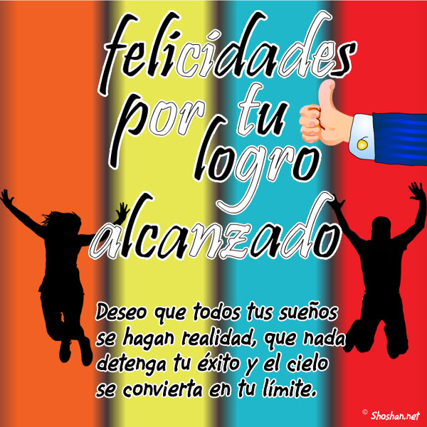 Imagen para descargar gratis con frases de felicitaciones 