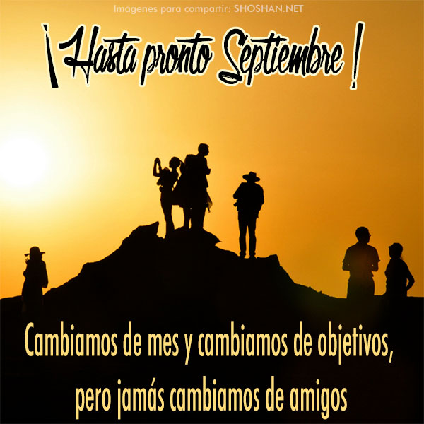 Adiós septiembre