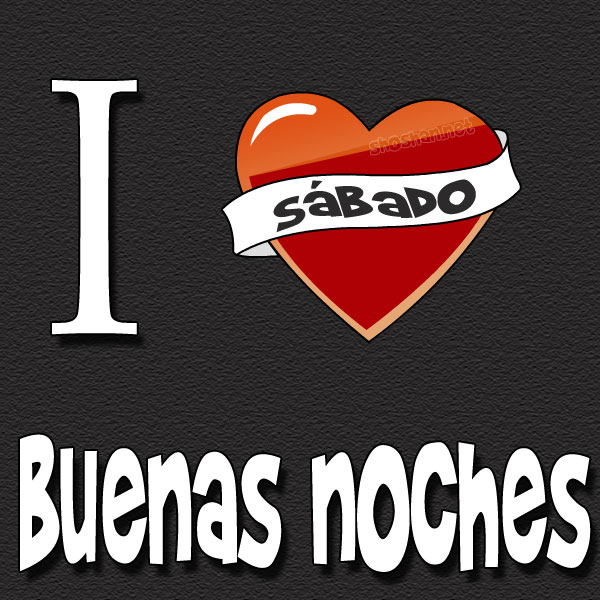 I love Sábado