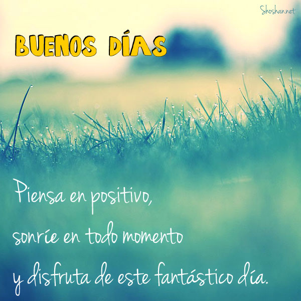 Buenos días