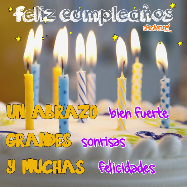 Velas de cumpleaños