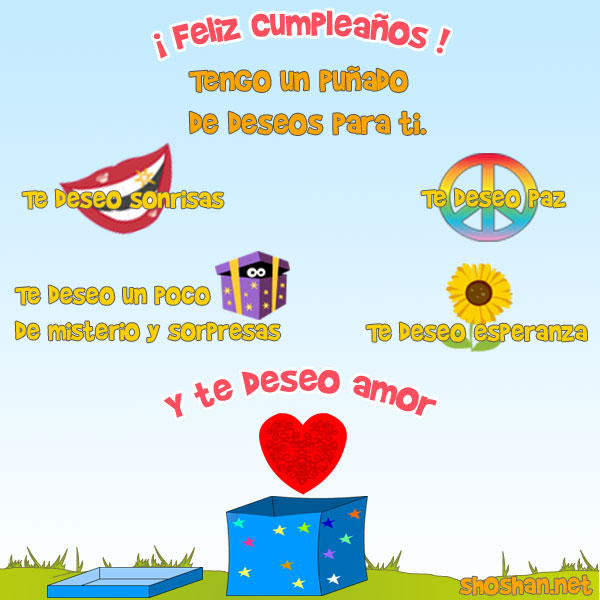 Deseos de cumpleaños