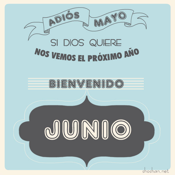 Bienvenido Junio