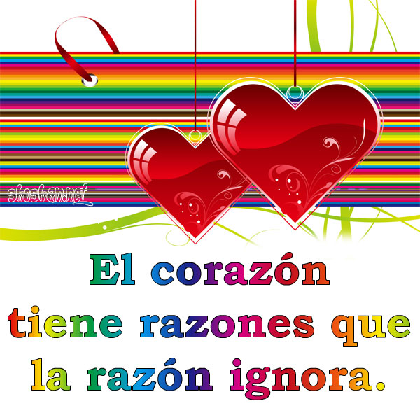 Corazones rojos