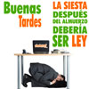 Hora de la siesta