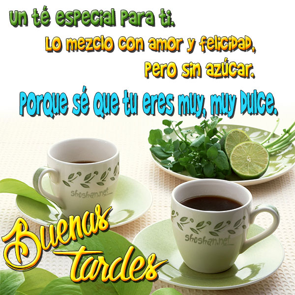 Sirvendo el té