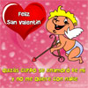 Cupido desea felicidad