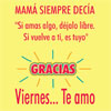 Viernes, te amo