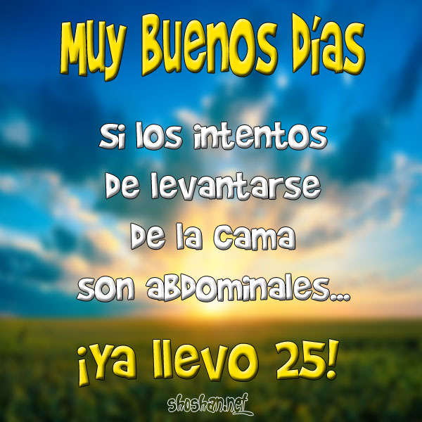 Buenos dias