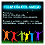 Tarjeta de amigos