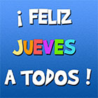 feliz jueves