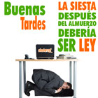 Hora de la siesta