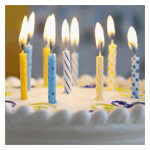 Velas de cumpleaños