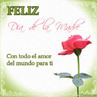 Feliz día de la madre