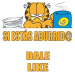 Garfield aburrido