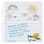 Hoja de cuaderno