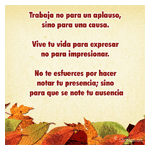 Hojas de otoño