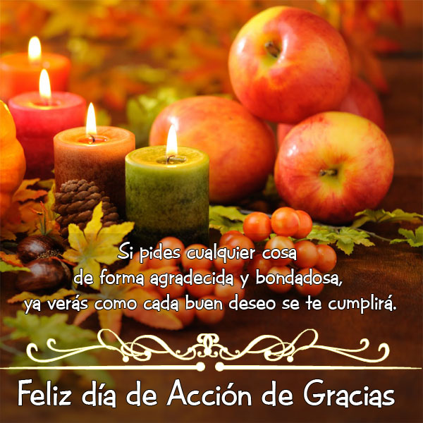 velas de thanksgiving