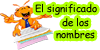 El significado de los nombres