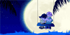 Pareja y la luna