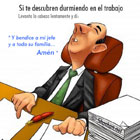 Durmiendo en el trabajo