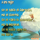 Una flor una mujer