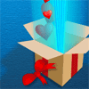 Caja con corazones