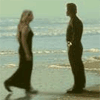 pareja en la playa