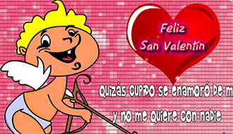 Cupido en San Valentin